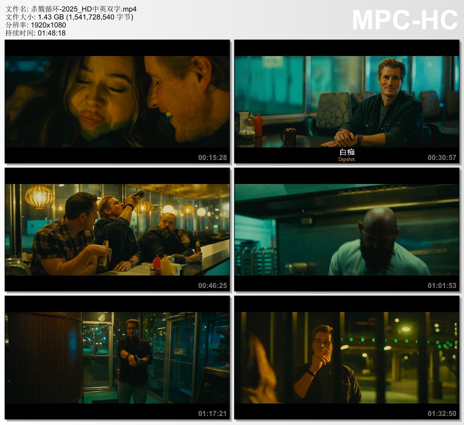 2025年美国科幻片《杀戮循环》HD中英双字