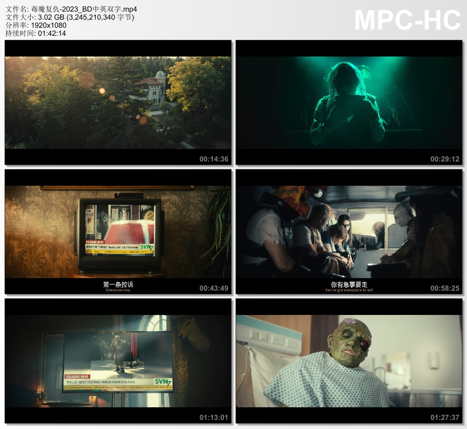 2023年美国恐怖片《毒魔复仇》BD中英双字