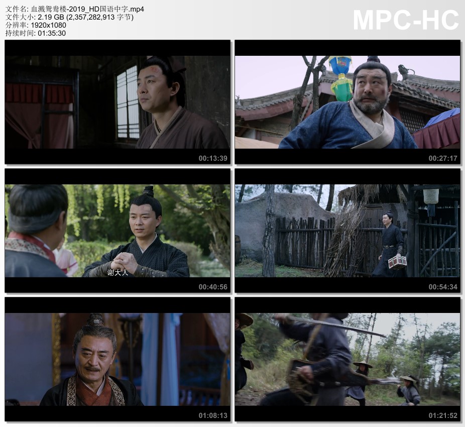 2019年国产动作片《血溅鸳鸯楼》HD国语中字