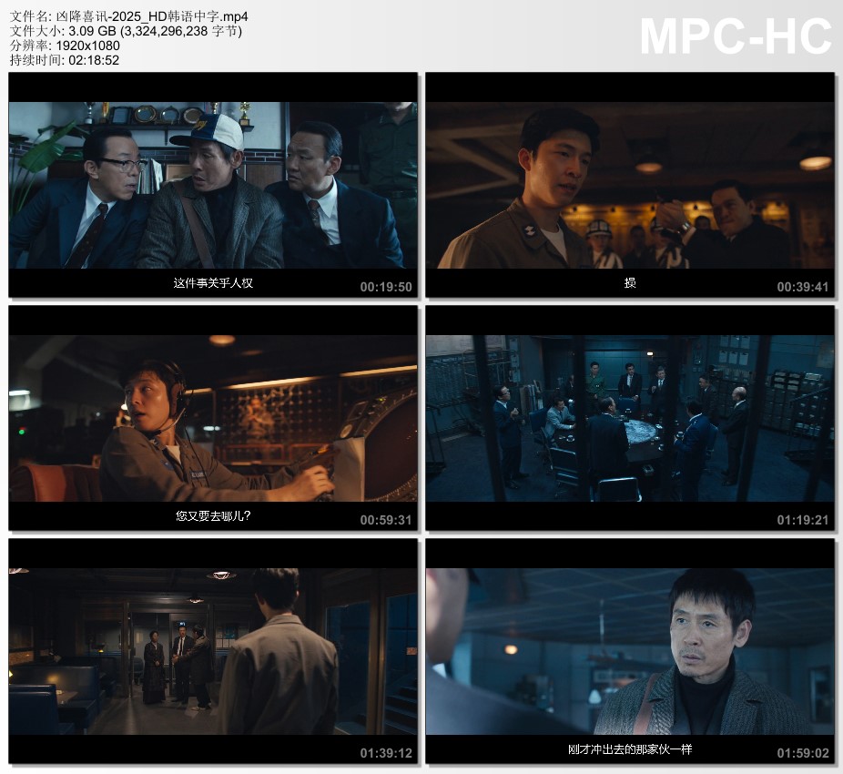 2025年韩国喜剧犯罪片《凶降喜讯》HD韩语中字