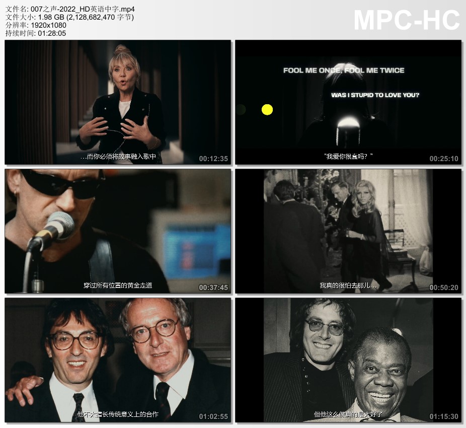 2022年美国纪录片《007之声》HD英语中字