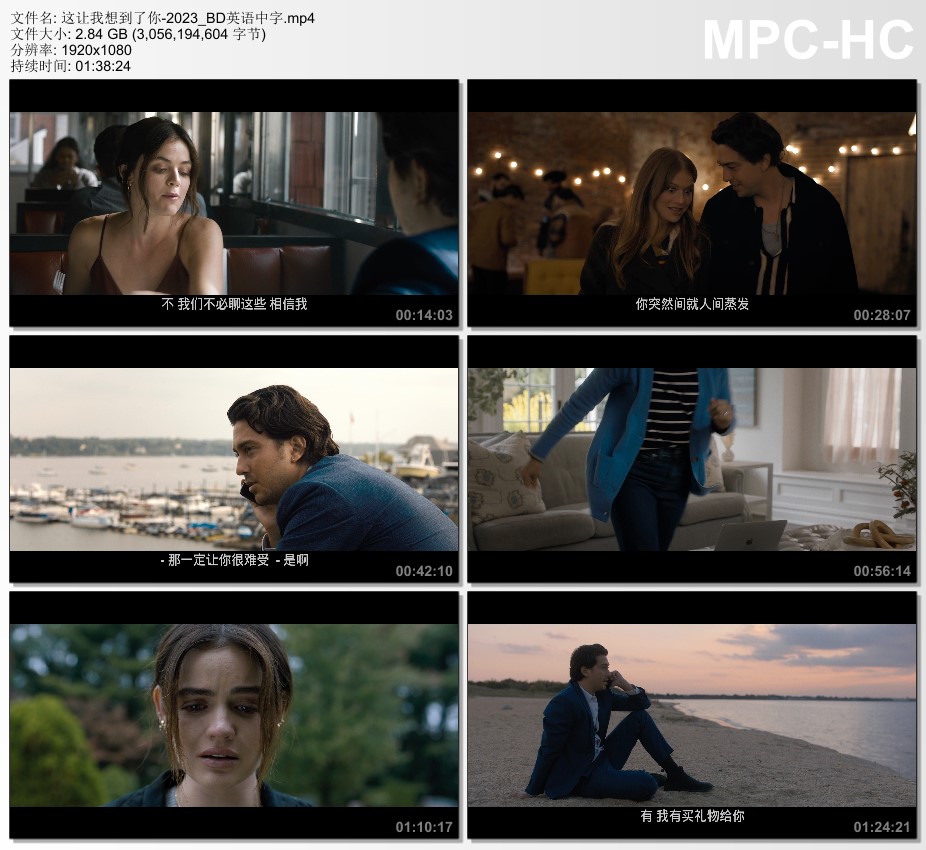2023年美国爱情片《这让我想到了你》BD英语中字