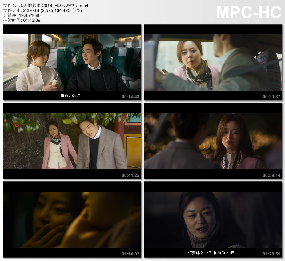 2016年韩国经典喜剧片《那天的氛围》HD韩语中字