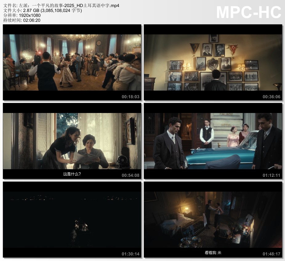 2025年土耳其传记片《左派:一个平凡的故事》HD土耳其语中字