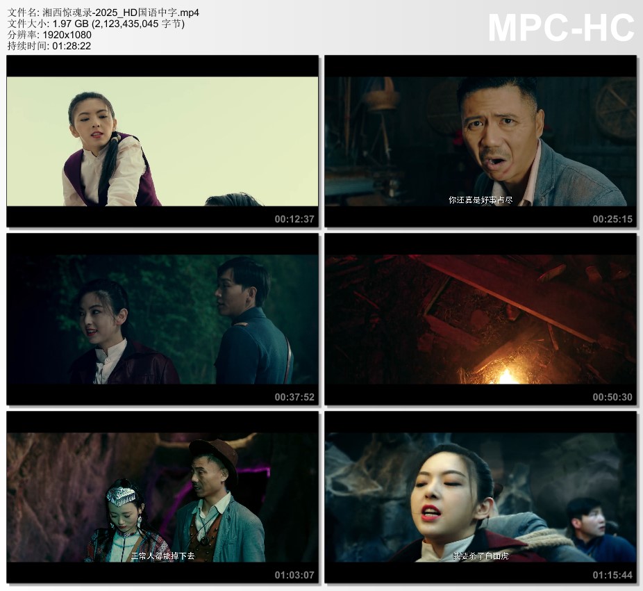 2025年国产动作片《湘西惊魂录》HD国语中字