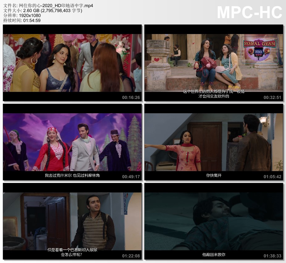 2020年印度喜剧片《网住你的心》HD印地语中字