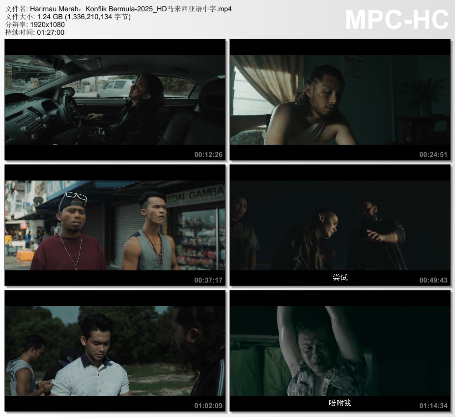 2025年马来西亚动作片《Harimau Merah:Konflik Bermula》HD马来语中字
