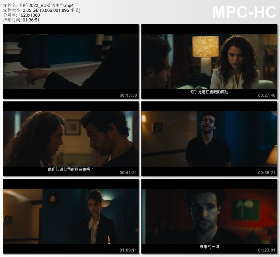 2022年美国剧情惊悚片《圣所》BD英语中字