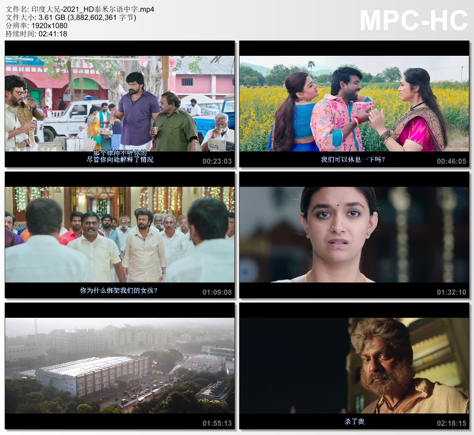 2021年印度动作片《印度大兄》HD泰米尔语中字