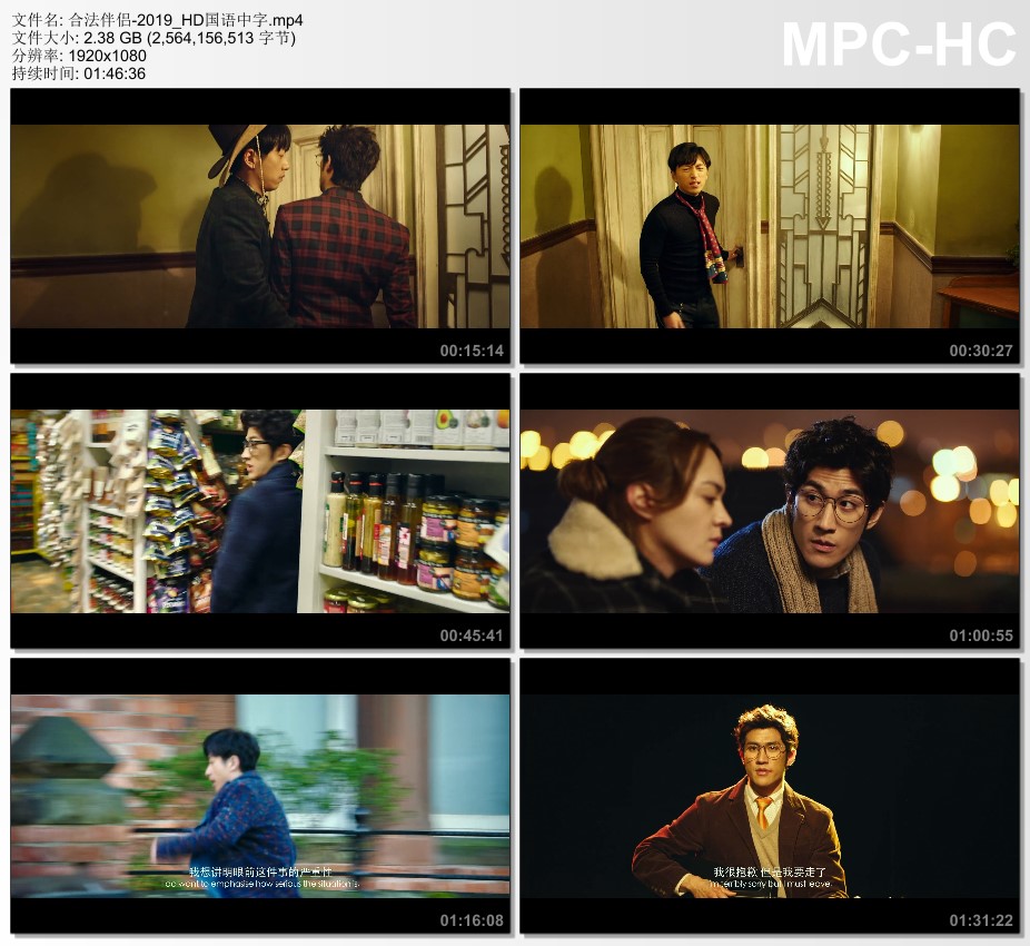 2019年国产喜剧片《合法伴侣》HD国语中字