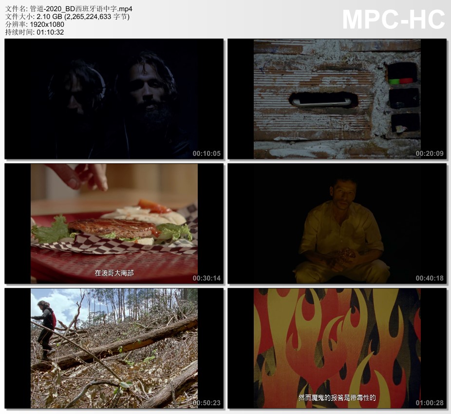 2020年法国剧情片《管道》BD西班牙语中字