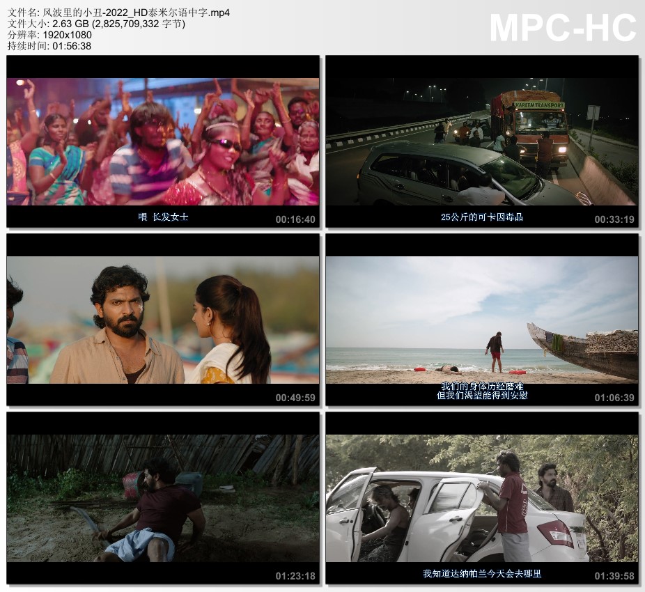 2022年印度剧情片《风波里的小丑》HD泰米尔语中字