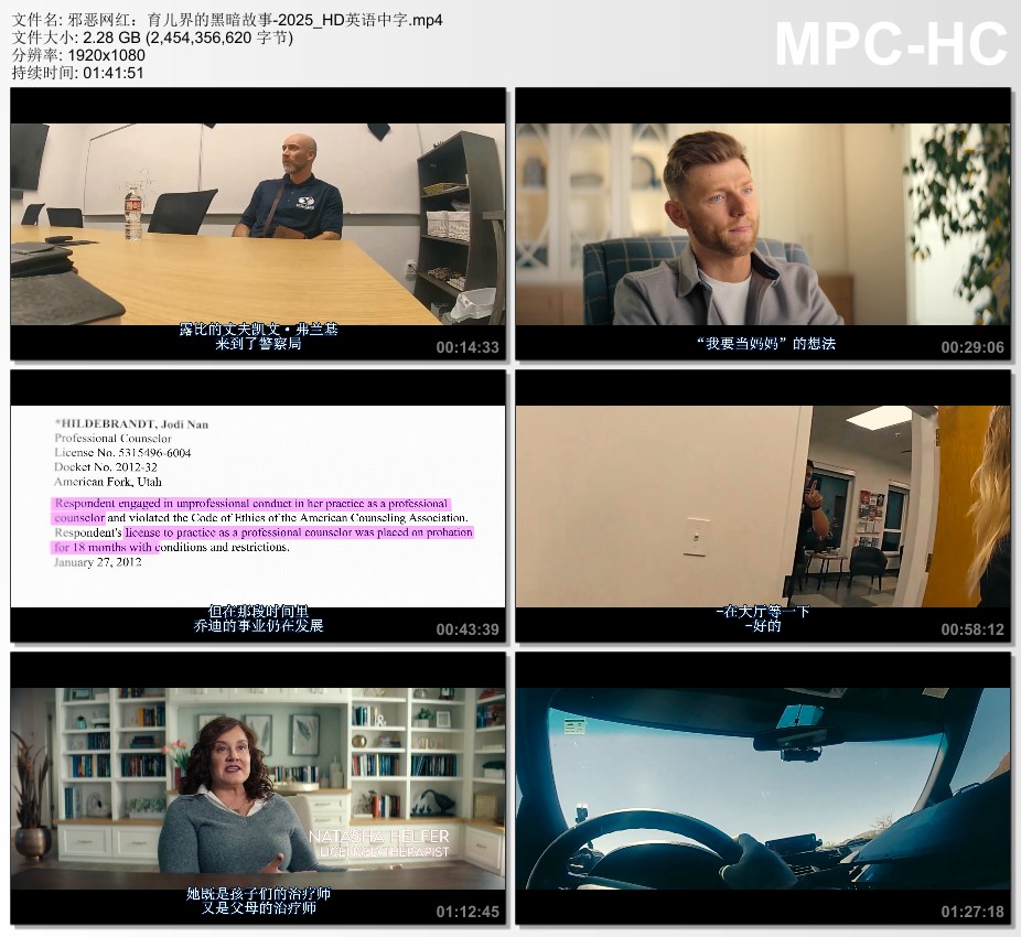 2025年美国纪录片《邪恶网红：育儿界的黑暗故事》HD英语中字