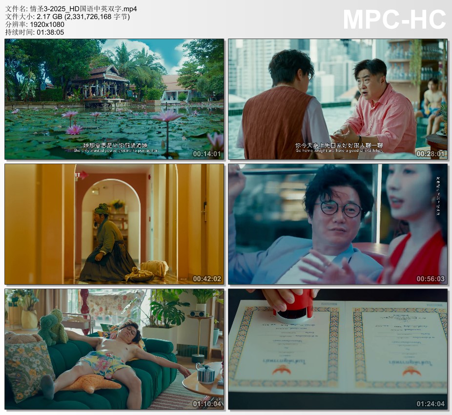 2025年国产喜剧片《情圣3》HD国语中英双字