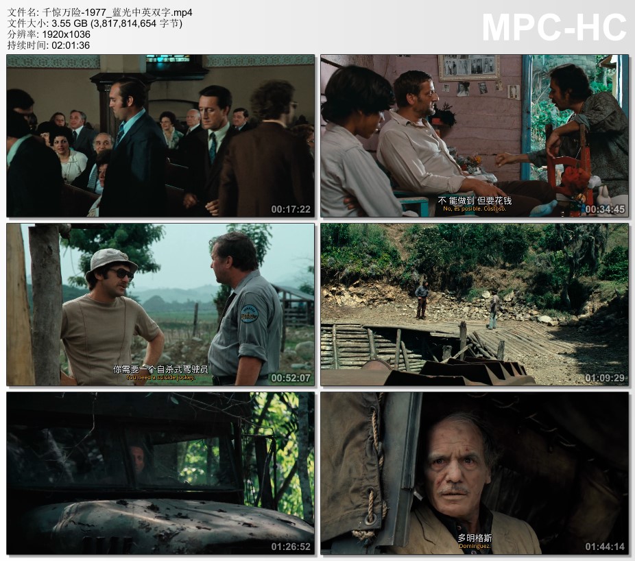 1977年美国经典惊悚片《千惊万险》蓝光中英双字