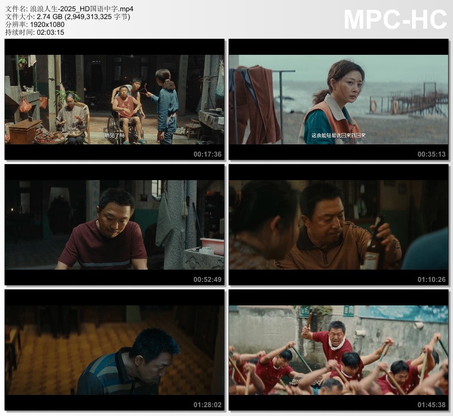 2025年国产喜剧片《浪浪人生》HD国语中字