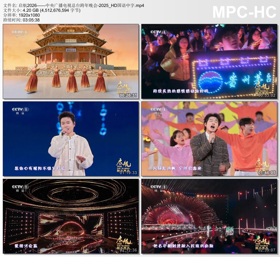 启航2026——中央广播电视总台跨年晚会HD国语中字
