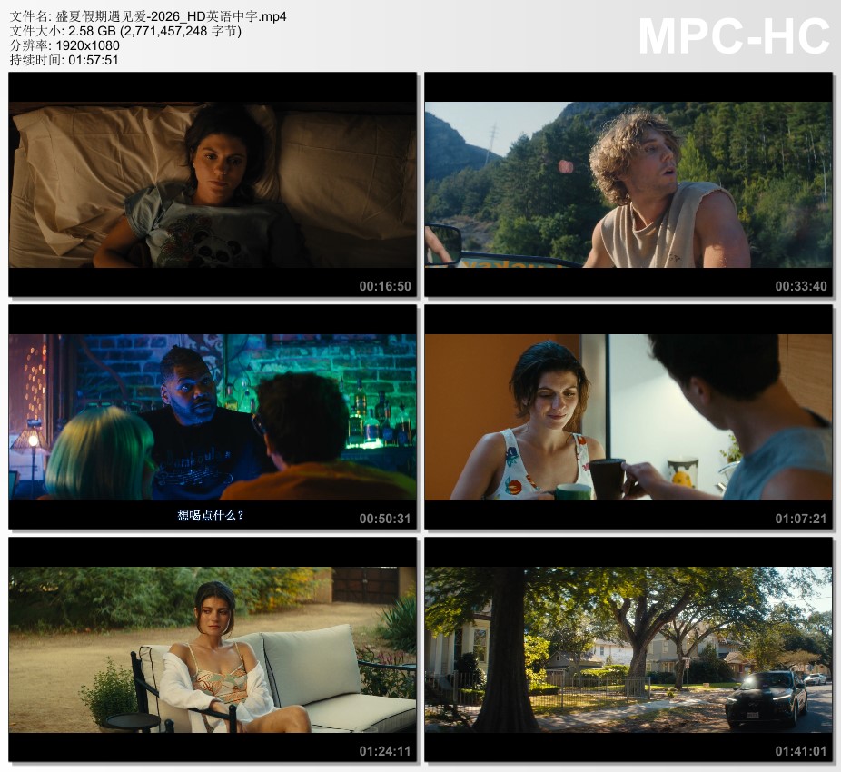 2026年美国爱情片《盛夏假期遇见爱》HD英语中字