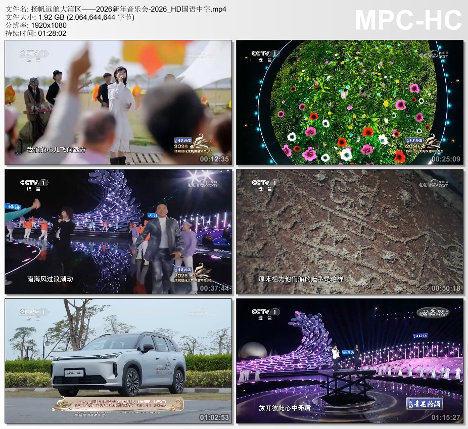 扬帆远航大湾区——2026新年音乐会HD国语中字