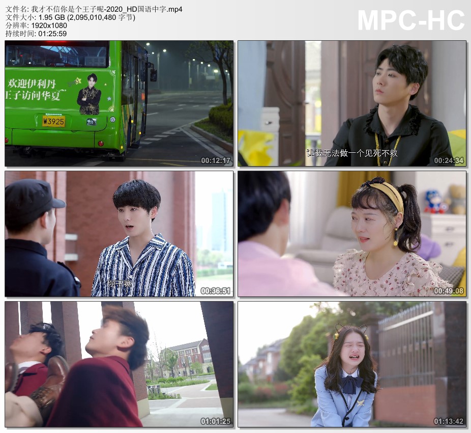 2020年国产剧情片《我才不信你是个王子呢》HD国语中字