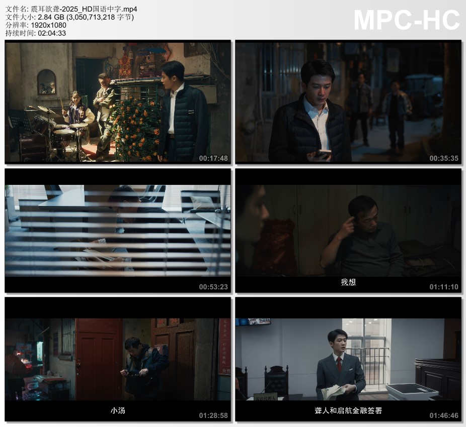 2025年国产7.4分犯罪片《震耳欲聋》HD国语中字