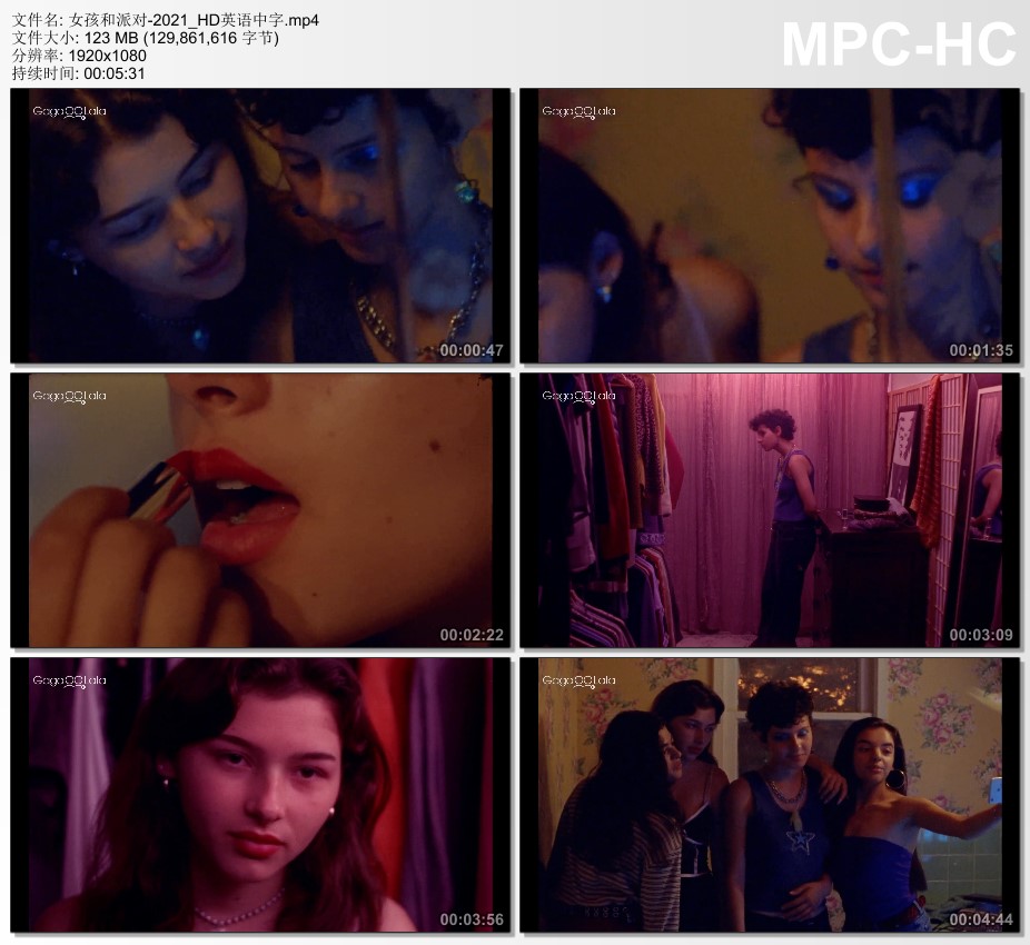 2021年美国短片《女孩和派对》HD英语中字