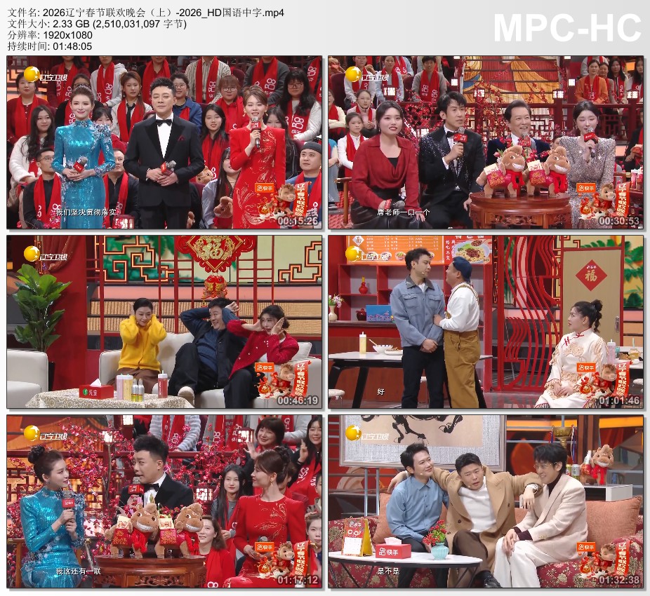 2026辽宁春节联欢晚会HD国语中字