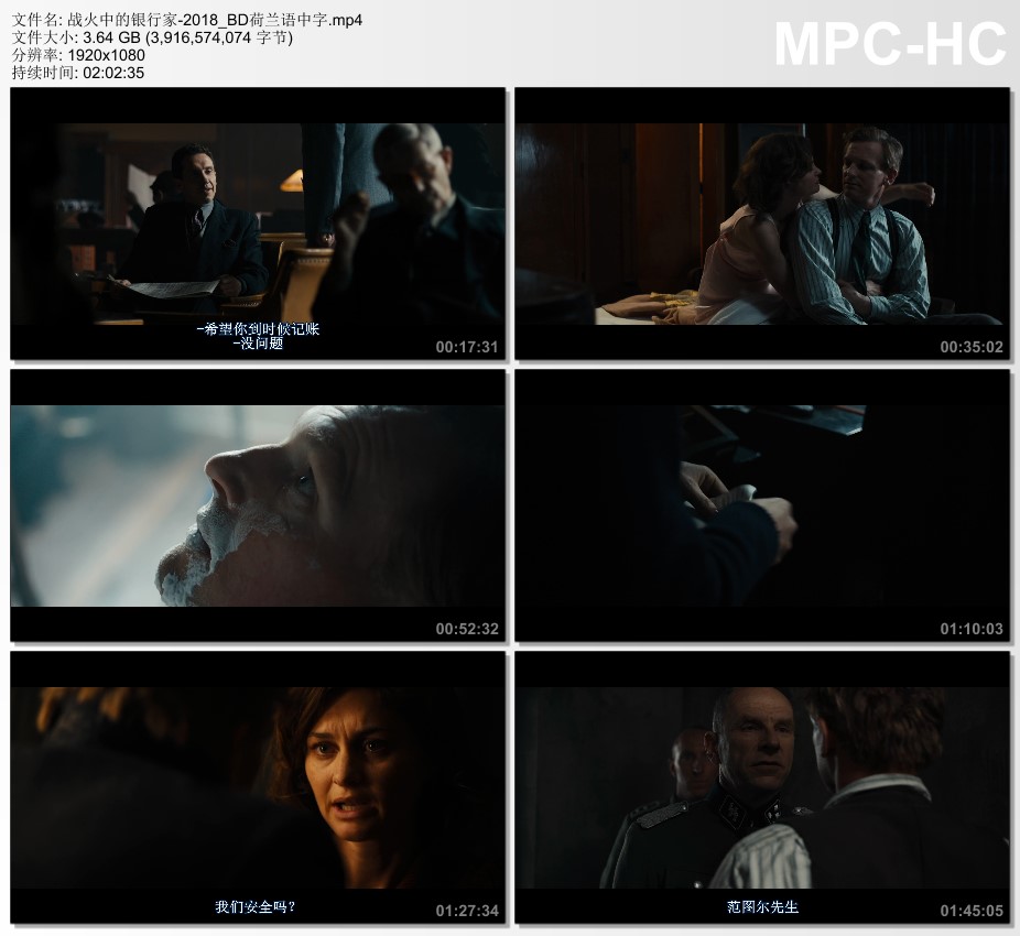 2018年荷兰战争片《战火中的银行家》BD荷兰语中字