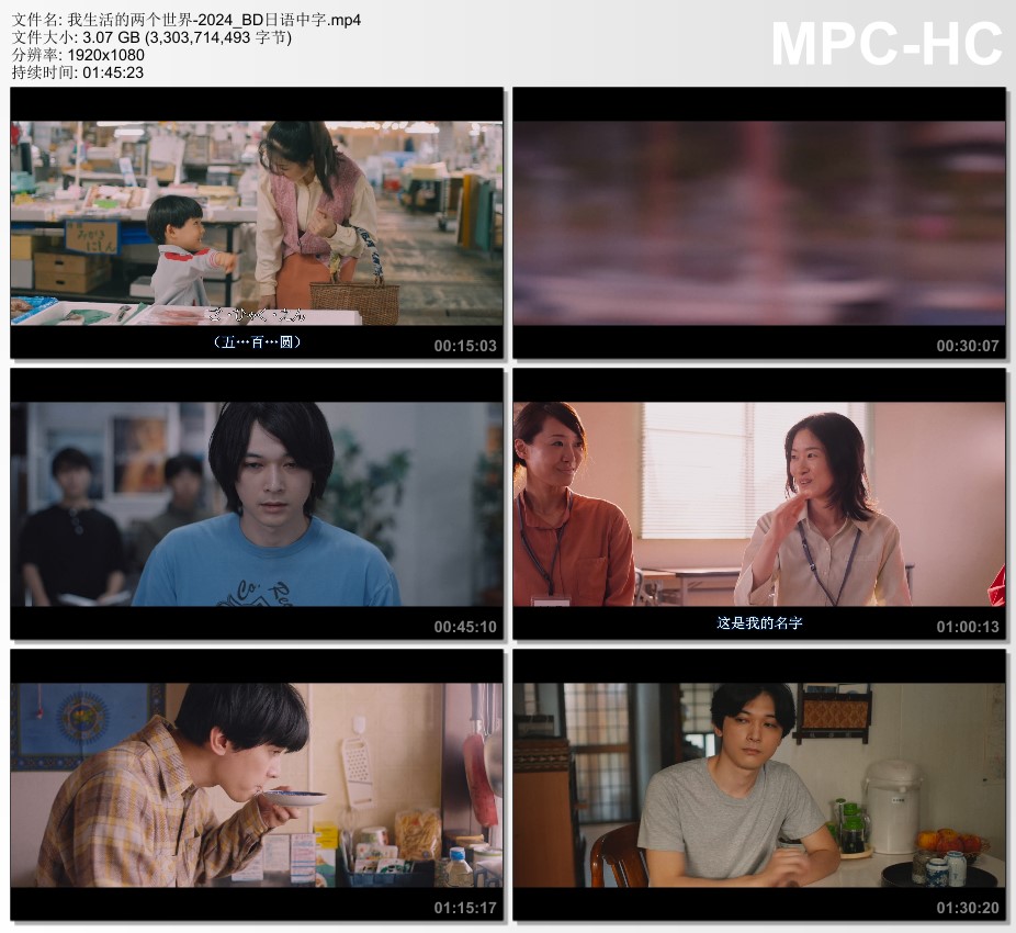 2024年日本剧情片《我生活的两个世界》BD日语中字