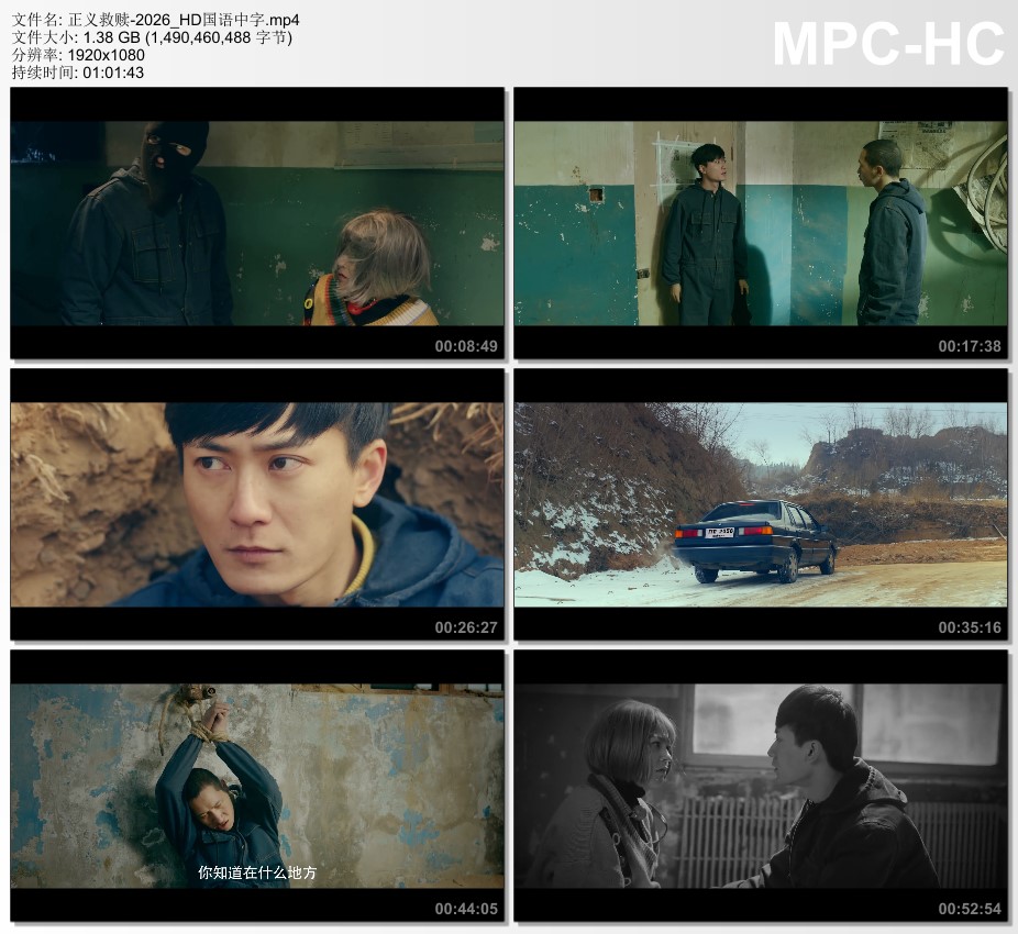 2026年国产犯罪片《正义救赎》HD国语中字