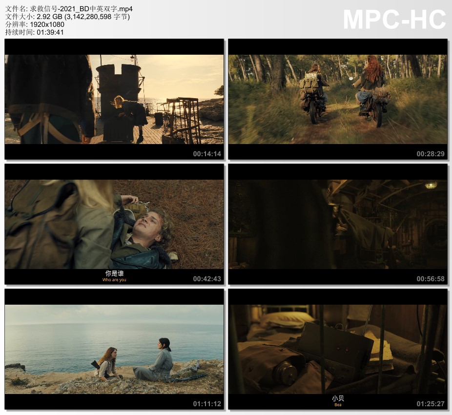 2021年美国奇幻片《求救信号》BD中英双字