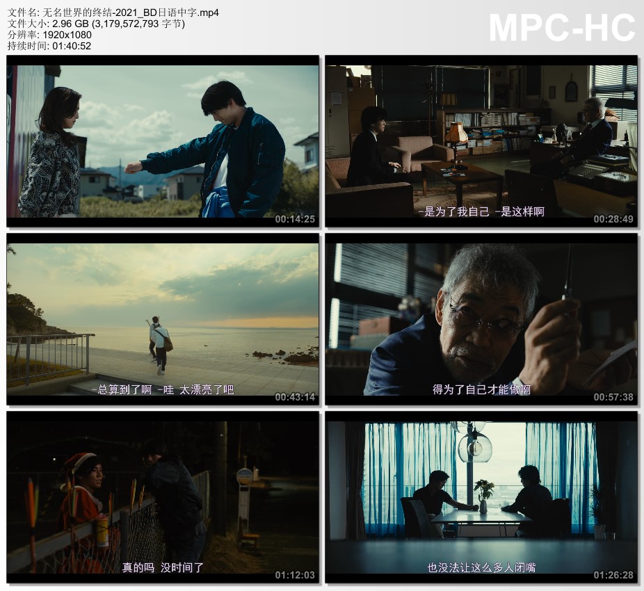 2021年日本悬疑片《无名世界的终结》BD日语中字