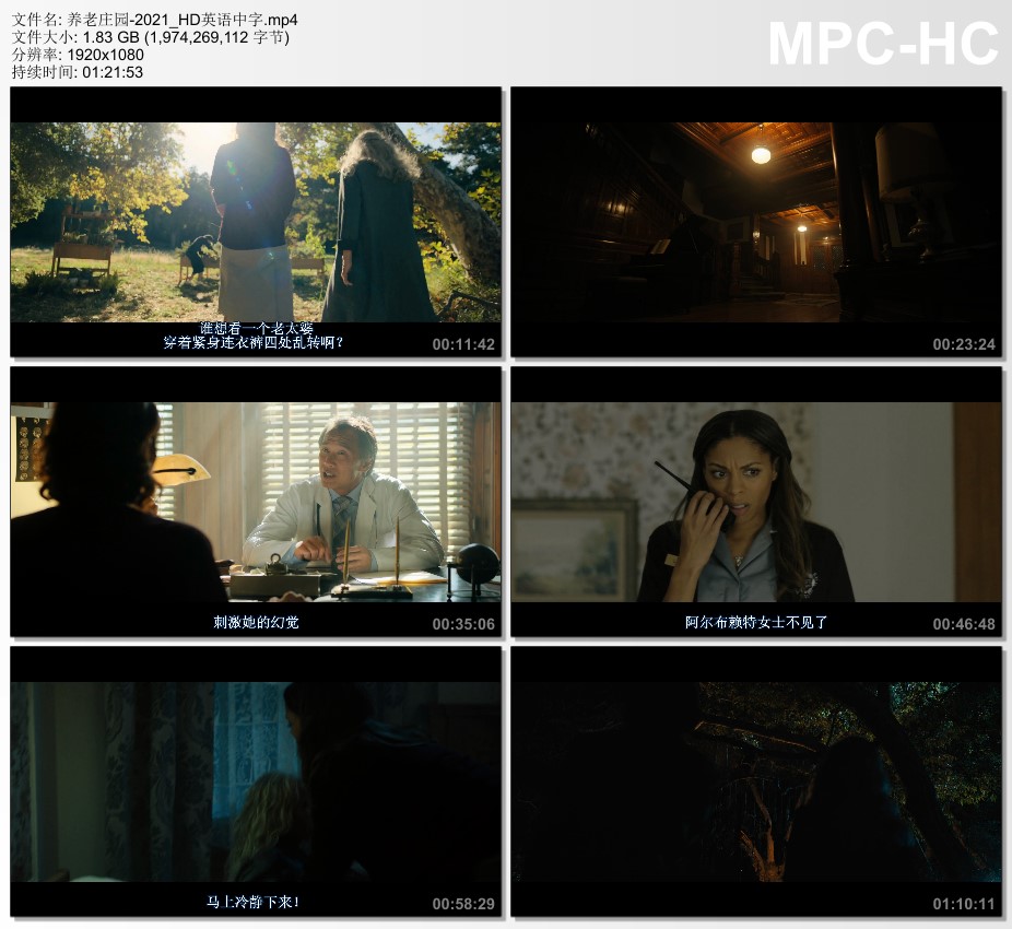 2021年美国恐怖片《养老庄园》HD英语中字