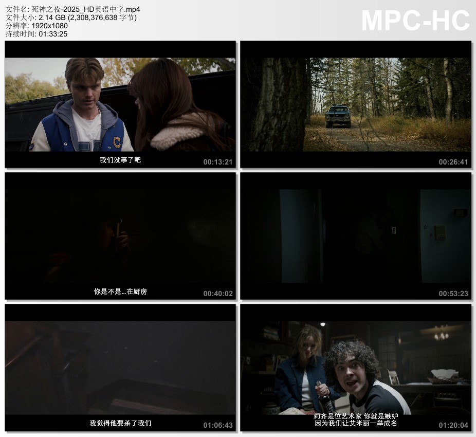 2025年美国惊悚恐怖片《死神之夜》HD英语中字