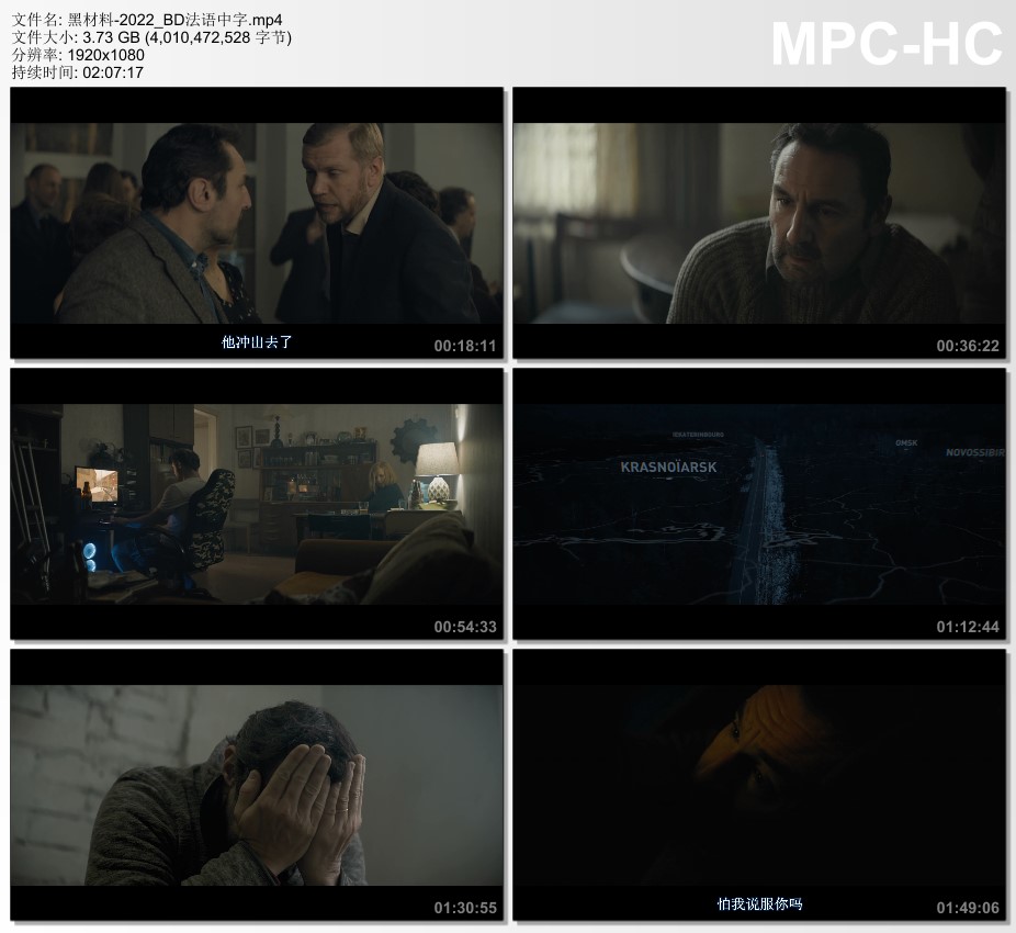 2022年法国电影《黑材料》BD法语中字