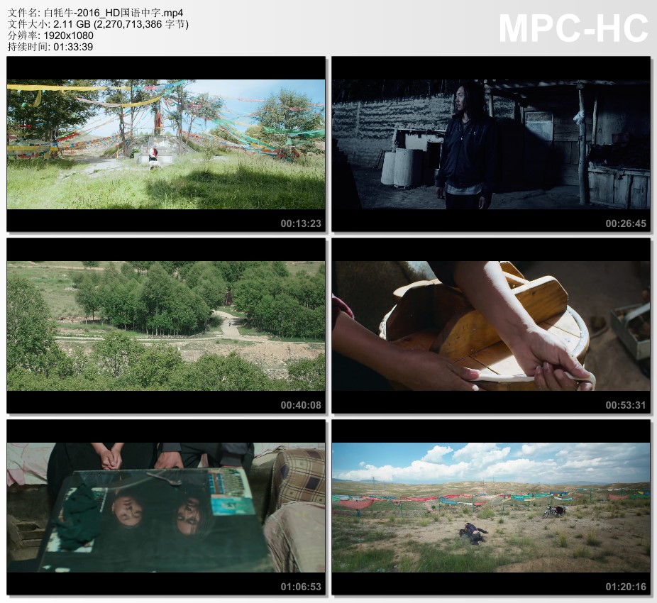 2016年国产电影《白牦牛》HD国语中字