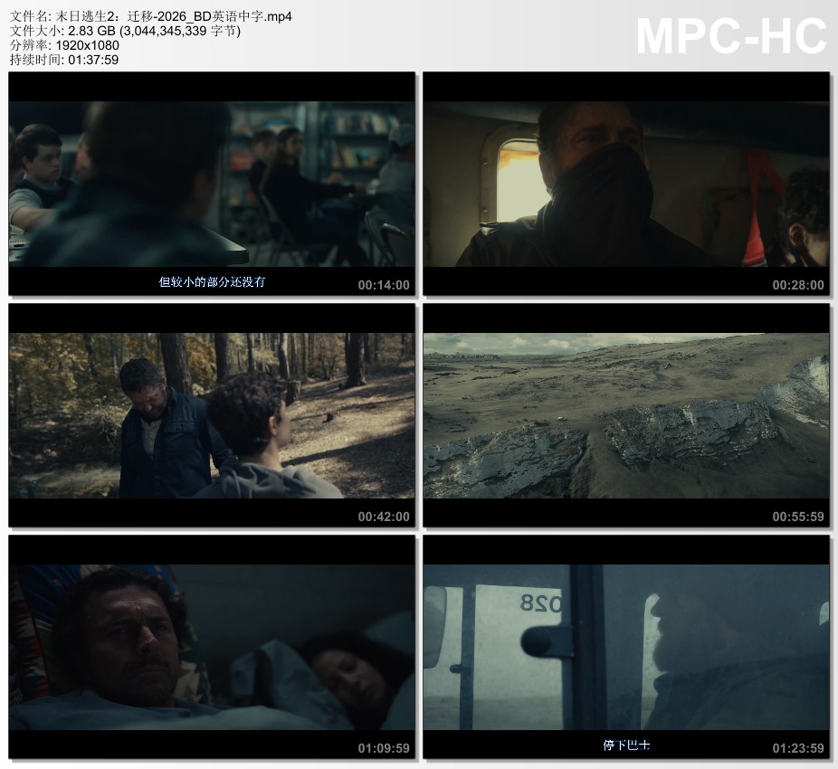 2026年英国电影《末日逃生2：迁移》BD英语中字