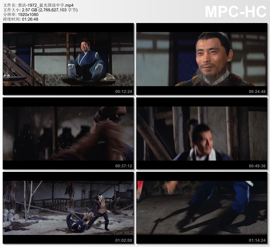 1972年中国香港电影《黑店》蓝光国语中字