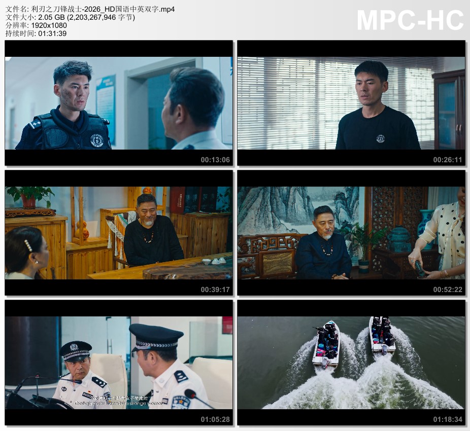 2026年国产电影《利刃之刀锋战士》HD国语中英双字