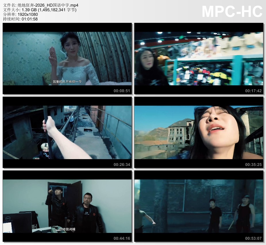 2026年国产电影《绝地狂奔》HD国语中字