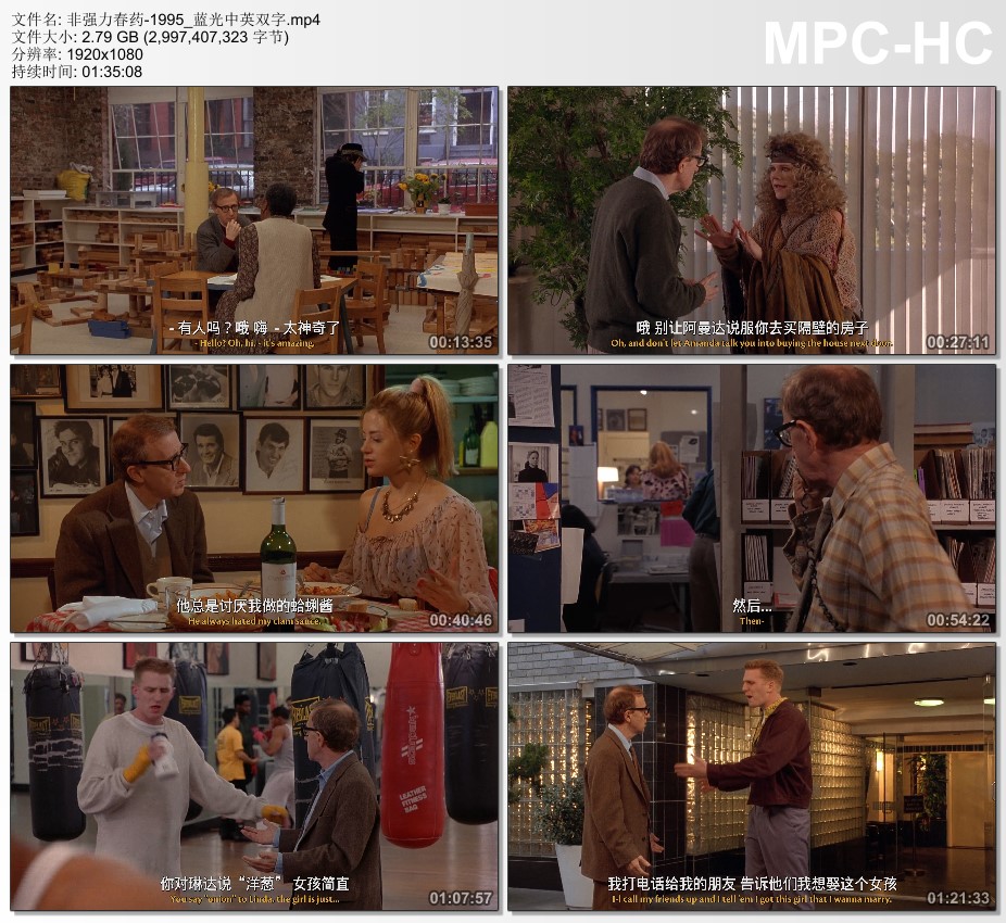 1995年美国经典喜剧片《非强力春药》蓝光中英双字