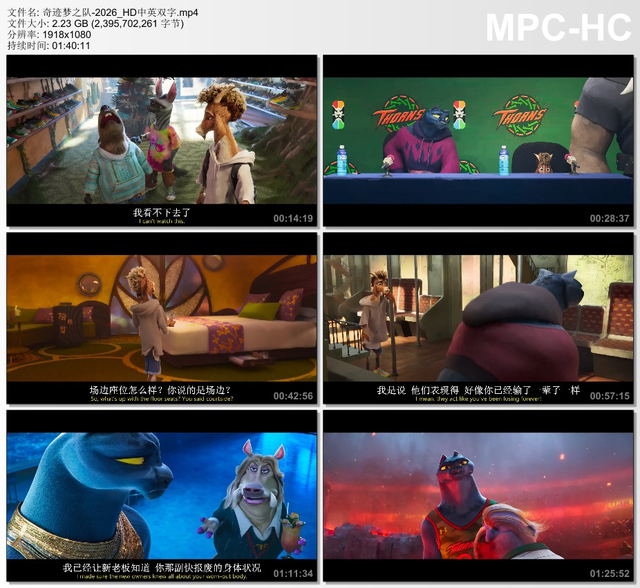 2026年美国电影《奇迹梦之队》HD中英双字
