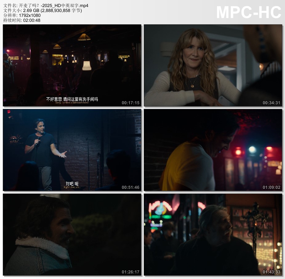2025年美国电影《开麦了吗？》HD中英双字