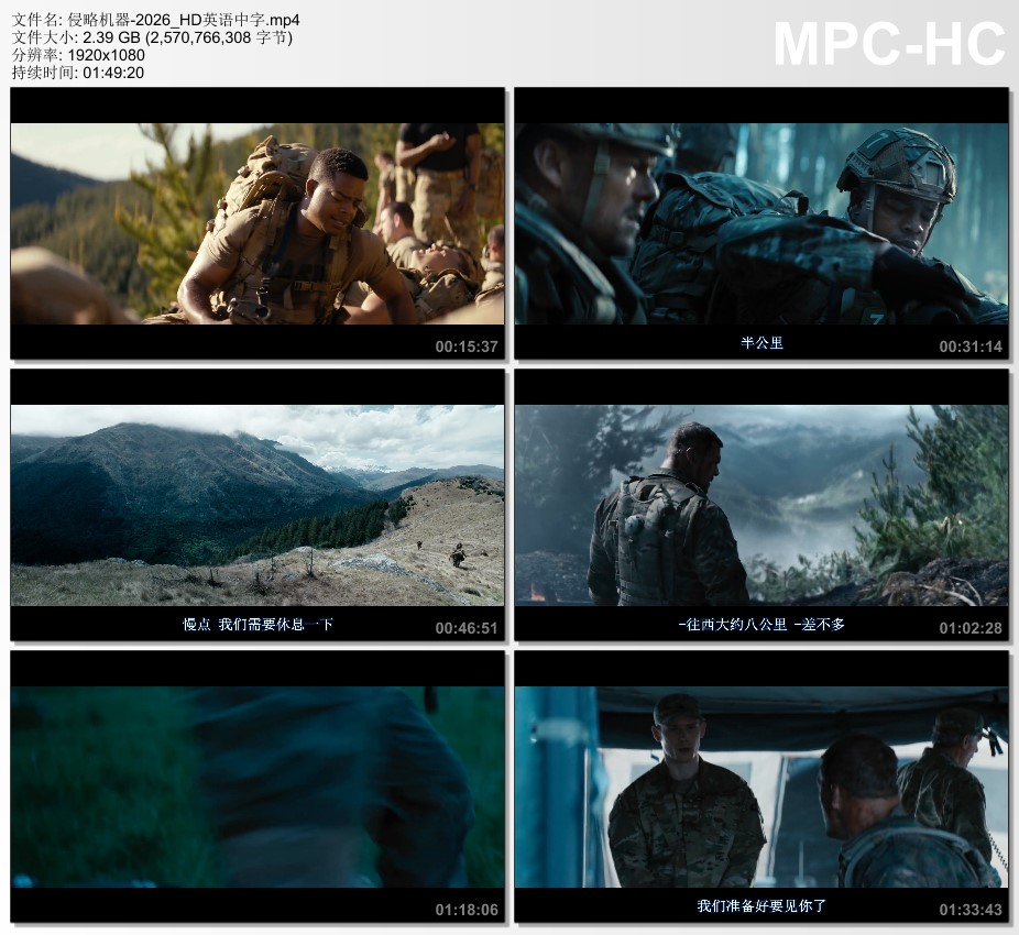 2026年英国动作片《侵略机器》HD英语中字