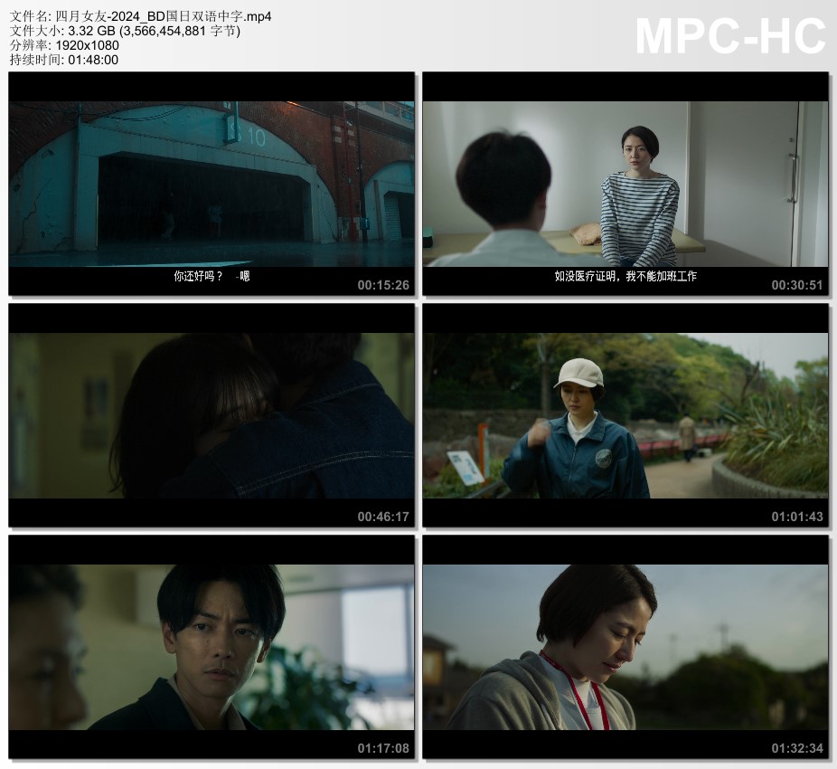 2024年日本电影《四月女友》BD国日双语中字